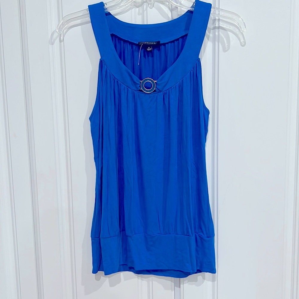 Bright Blue Top